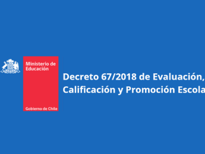 Capacitación para docentes – directivos: Evaluación desde el «Decreto&nbsp;67».